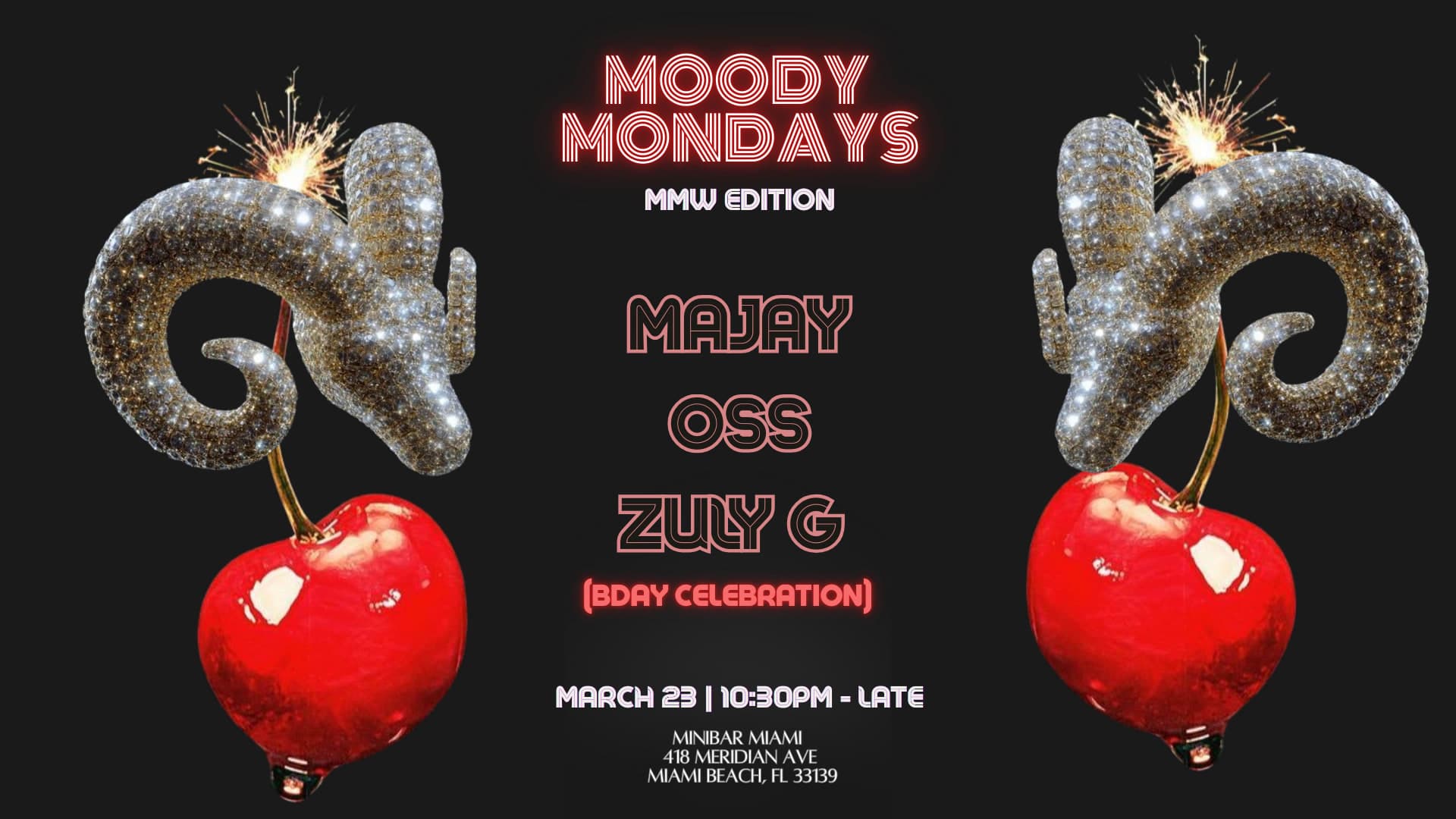 Moody Mondays MMW Edition — DJ, Full Bar at Minibar during Miami Music Week 2026
