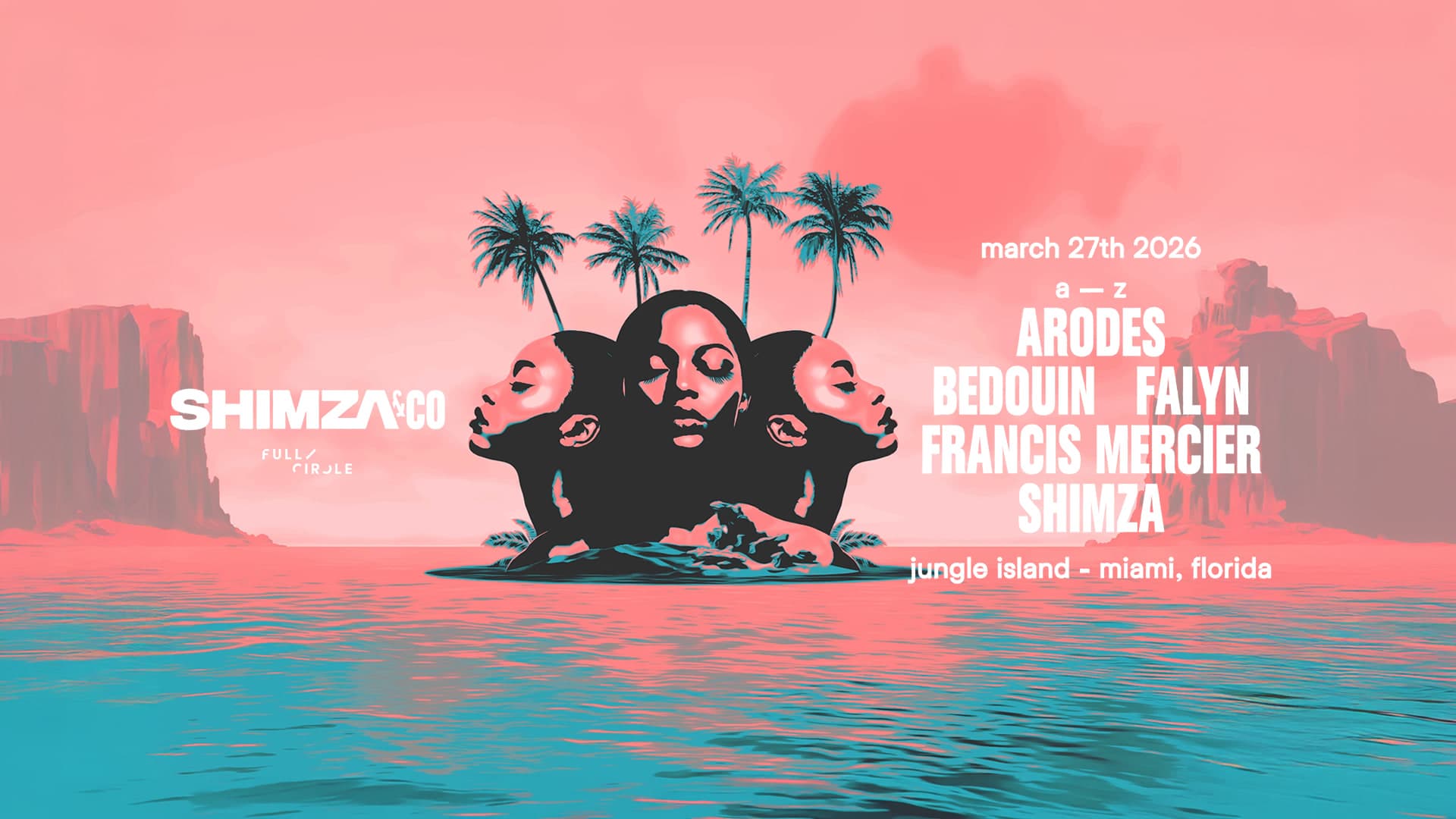 Shimza and Co Miami Music Week — event at Jungle Island during Miami Music Week 2026